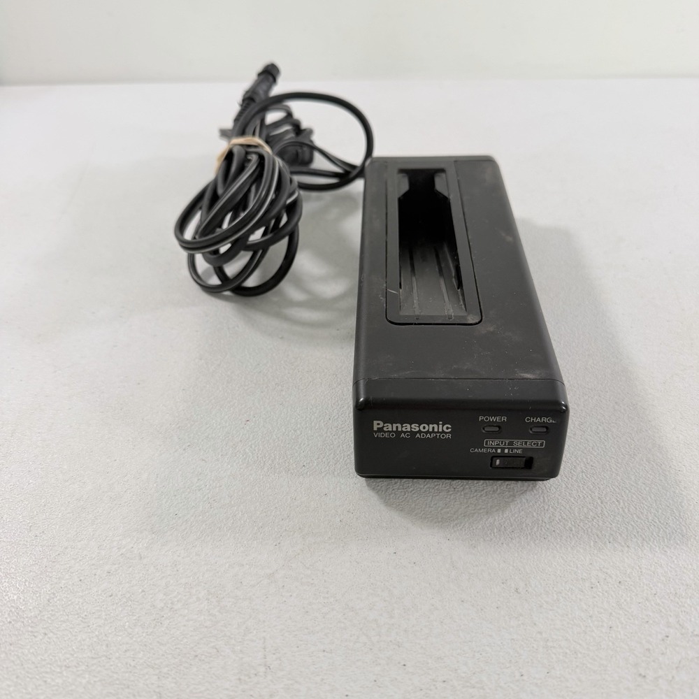 Panasonic PV-A23 AC Adaptor for VHS Video Camcorder Battery Charger TESTED